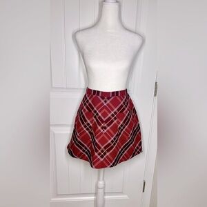Silence & Noice plaid skirt, size 8 CB162